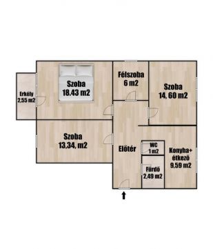 Eladó Lakás 4002 Debrecen 4031 Debrecen, Tócóskert