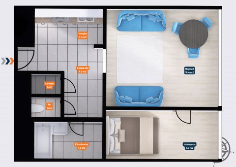 Eladó Lakás 1132 Budapest 13. kerület 