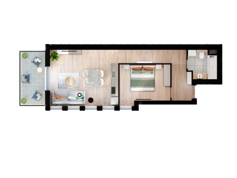 Eladó Lakás 1076 Budapest 7. kerület , Városliget és Keleti közelében ÚJÉPÍTÉSŰ lakások 