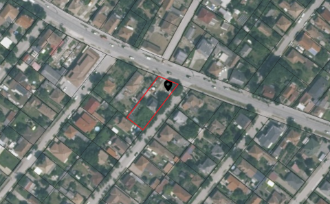 Eladó Telek 2330 Dunaharaszti , Két utcára nyíló saroktelek RÁKÓCZILIGET