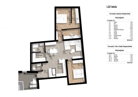 Eladó Lakás 1066 Budapest 6. kerület Jókai utca