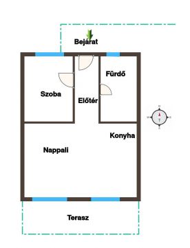 Kiadó Lakás 1139 Budapest 13. kerület Studio lakás a Béke tér közelében