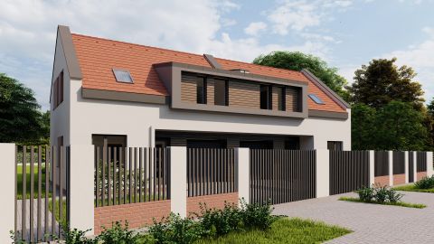 Eladó Ház 2330 Dunaharaszti , Dunaharaszti Alsóvárosi részén újjépítésű ikerház eladó!