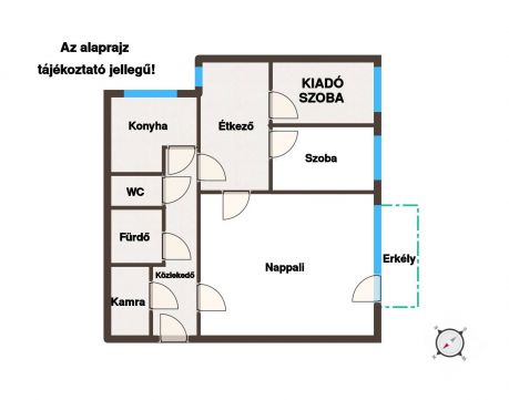 Kiadó Lakás 1139 Budapest 13. kerület Kiadó szoba felújított lakásban