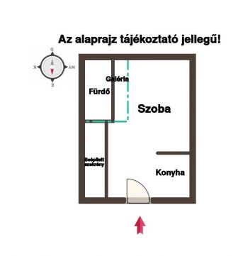 Eladó Lakás 1034 Budapest 3. kerület Szépen felújított, lakásnak kialakított, galériás