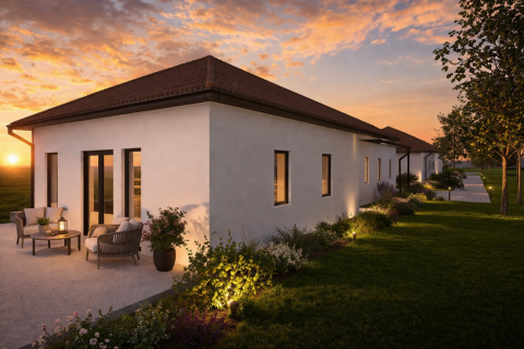 Eladó Ház 2367 Újhartyán Központ mégis kertvárosi hangulat!