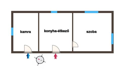 Eladó Ház 6078 Jakabszállás Hangulatos tanya eladó 4 Ha erdővel!