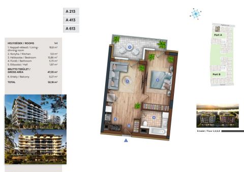 Eladó Lakás 1138 Budapest 13. kerület 