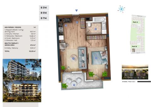 Eladó Lakás 1138 Budapest 13. kerület 