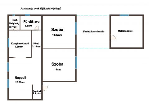 Eladó Ház 2119 Pécel Pécel csendes utcában 2 szoba+nappalis ház