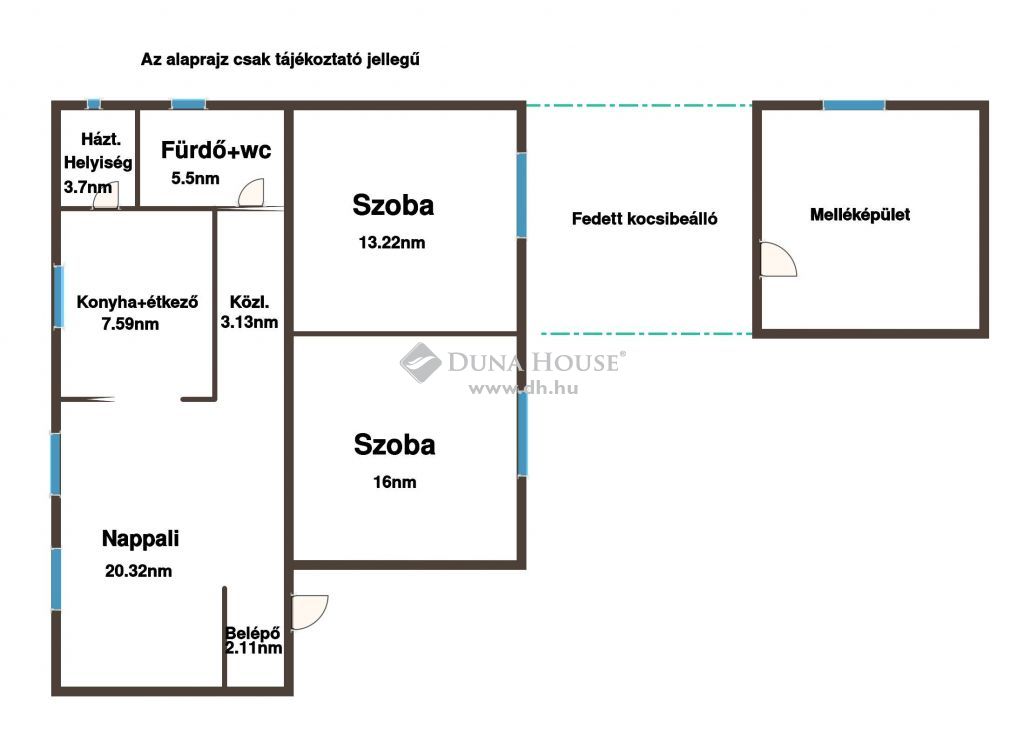 2119 Pécel , Pécel csendes utcában 2 szoba+nappalis ház — 1/14
