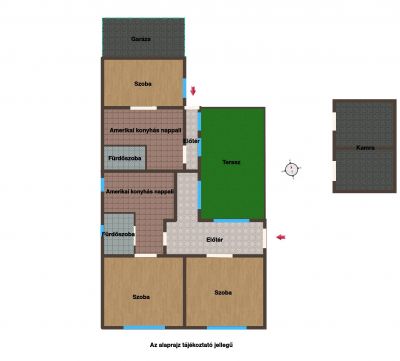 Eladó Ház 2175 Kálló Káló azfaltos utcában