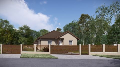 Eladó Ház 2300 Ráckeve Újépítésű önálló családi ház Ráckevén