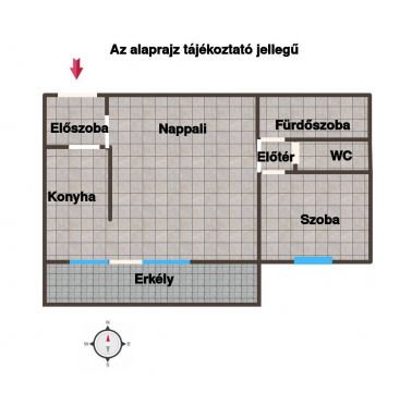 Eladó Lakás 4200 Hajdúszoboszló Szuper tetőtéri lakás egész éves Wellness használattal