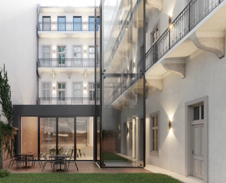 Eladó Ház 1065 Budapest 6. kerület  Nagykörúton belül eladó apartmanház 29 unitra szóló ép.eng.
