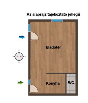 Kiadó Üzlethelyiség 1083 Budapest 8. kerület 