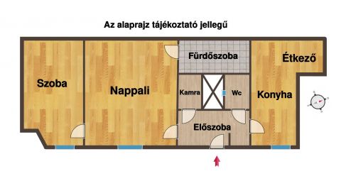 Eladó Lakás 1133 Budapest 13. kerület Újlipótvárosban azonnal költözhető, bútorozott lakás
