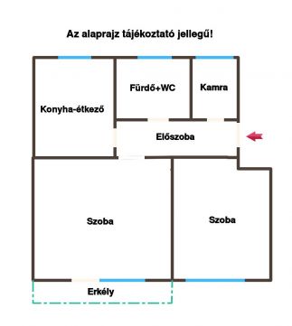 Eladó Lakás 7200 Dombóvár Szegfű utca