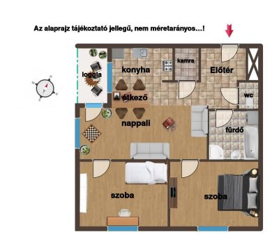 Eladó Lakás 9700 Szombathely hibátlan, nappali + 2 szobás lakás, lakóparki környezetben  