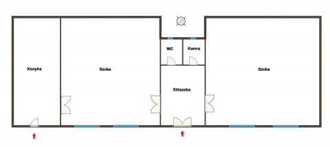 Eladó Lakás 1064 Budapest 6. kerület Iabella utca, szép ház, 2 bejárat, felújítandó