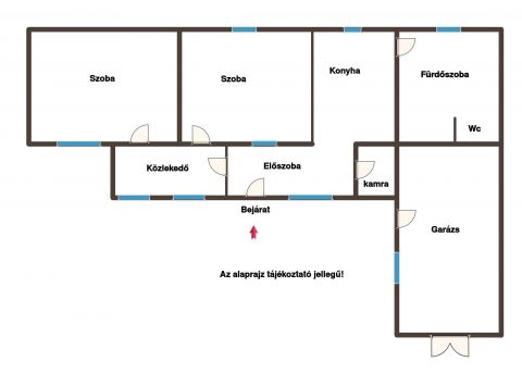 Eladó Ház 6300 Kalocsa Csendes, nyugodt helyen 