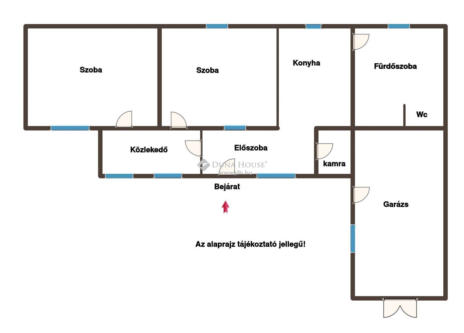 Gondozott, kétszobás családi ház Kalocsán – HZ023360