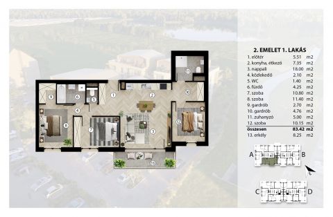 Eladó Lakás 8000 Székesfehérvár , Palotaváros