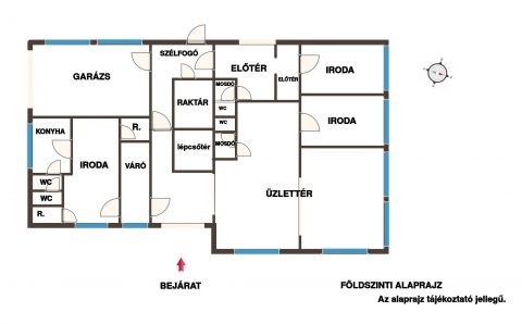 Eladó Irodaépület 8200 Veszprém Budapest út