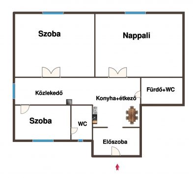 Eladó Ház 1154 Budapest 15. kerület 2 ÖNÁLLÓ CSALÁDI HÁZ RÁKOSPALOTA CSENDES UTCÁJÁBAN