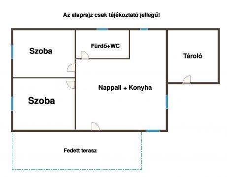 Eladó Ház 2740 Abony Abony Ceglédi út közelében 2 szobás tégla ház