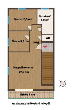 Eladó Lakás 1184 Budapest 18. kerület Nappali + 2 szobás újszerű erkélyes lakás felszíni beállóval